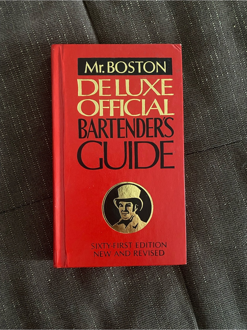 Mr. Boston De Luxe Official Bartender's Guide Sixty-First Edition Hardcover